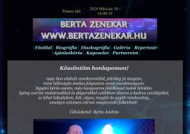 Berta Zenekar honlapja